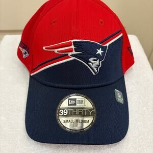 New Era New England Patriots Stretch Fit Hat- Size Small/Medium